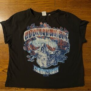 Grateful Dead Short Sleeve Graphic Band Tee T-Shirt